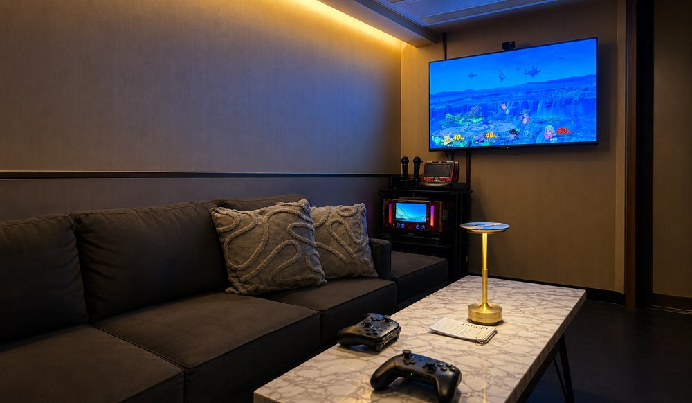 VIPルーム:カラオケとNintendo Switchのある空間